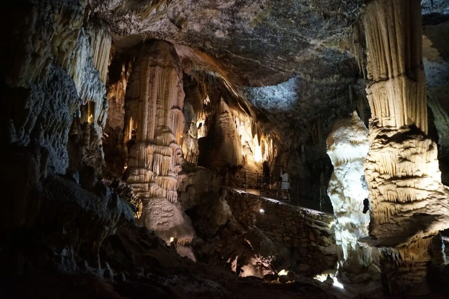 From Ljubljana: Postojna Cave & Predjama Castle Guided Trip - Predjama Castle under the stone cliff