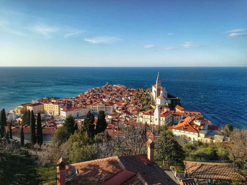 From Ljubljana: Postojna Cave, Predjama Castle, & Piran Tour - Piran brings the sea into the itinerary