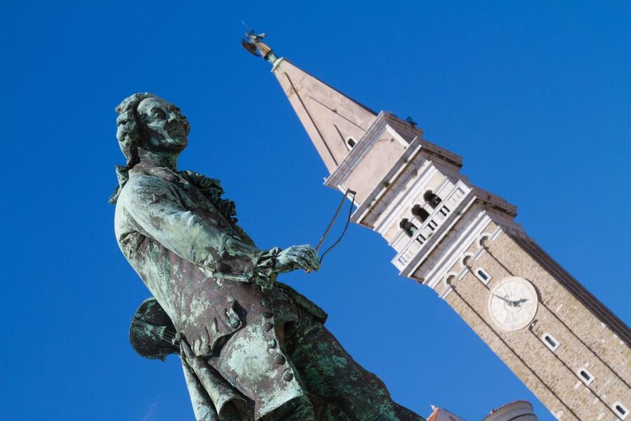 From Ljubljana: Škocjan UNESCO Caves and Piran Full-Day Trip - Piran: three and a half hours beside the Adriatic