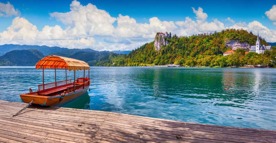 From Porec: Alpine Jewel Lake Bled - First views of the Pearl of the Alps