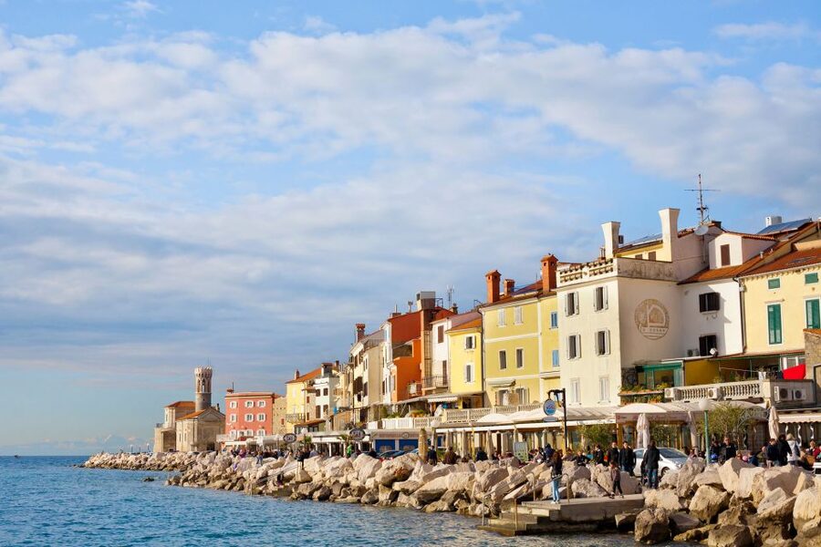 From Trieste: Piran and Slovenia Coast Tour - Church of Saint George and the town’s best views
