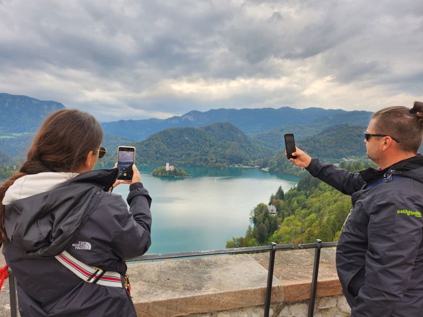 From Zagreb: Ljubljana and Lake Bled Guided Day Trip - The funicular and castle view