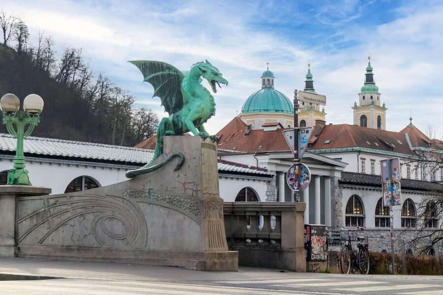 From Zagreb: Ljubljana and Postojna cave Day Trip - Riding the underground train at Postojna Cave