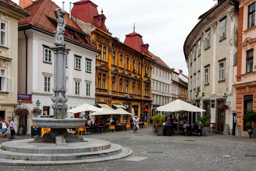 From Zagreb: Private Tour of Ljubljana,Bled Lake and Castle - Ljubljana: one hour beside the Ljubljanica River