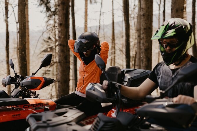 Full-Day Quad Rental in Bled - Following routes through forests and mountains