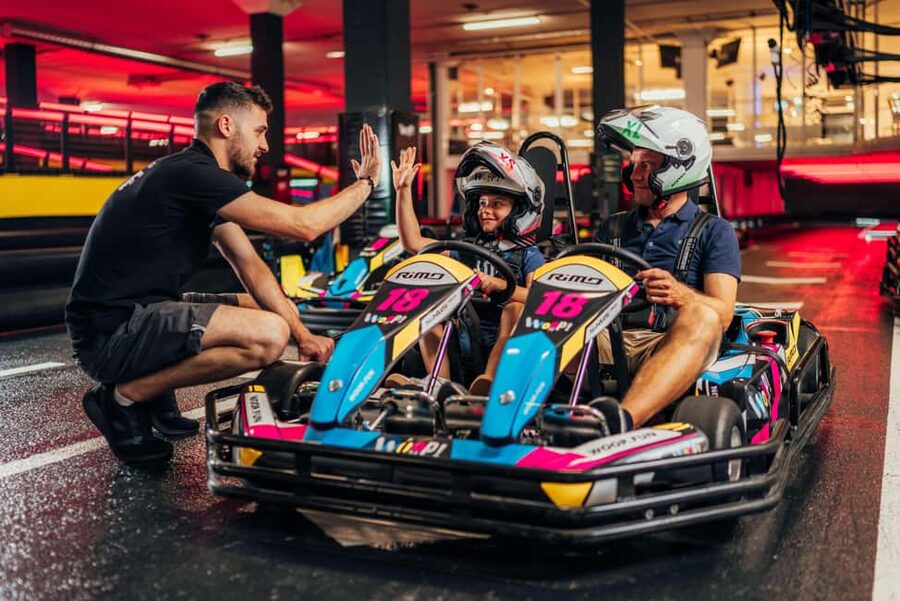 Gokart experience at Woop! karting - the fastest attraction - The WOOP! Karting track in Central Slovenia