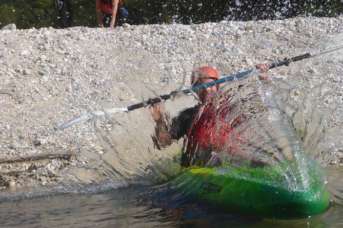 Guided Sit on Top Kayak Trip on Soca River - Paddling the Soca for about 1.5 hours