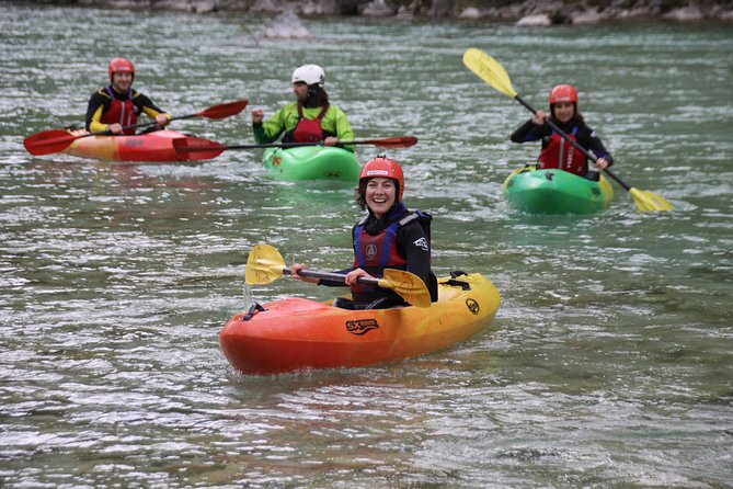 Guided Sit on Top Kayak Trip on Soca River - Meeting at Sport Mix in central Bovec