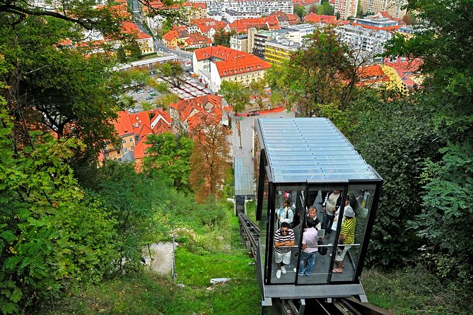 Guided Walk and Funicular Ride to Ljubljana Castle - Town Hall and the first look at Ljubljana’s civic center