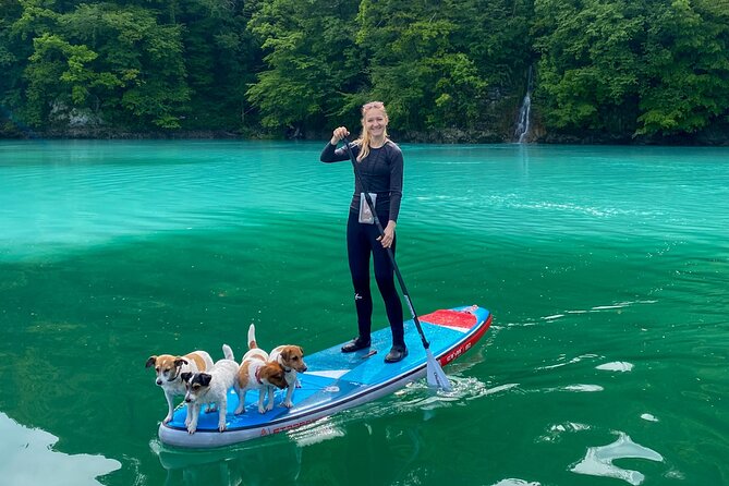Half-Day Private SUP along Soca River - Learning the basics before you reach the gorges