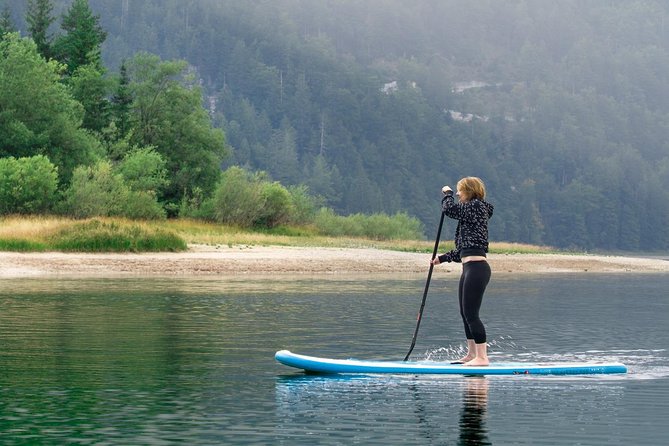 Half Day Stand-up Paddle Boarding (SUP) trip on Lake Predil - Small groups make the pace feel personal