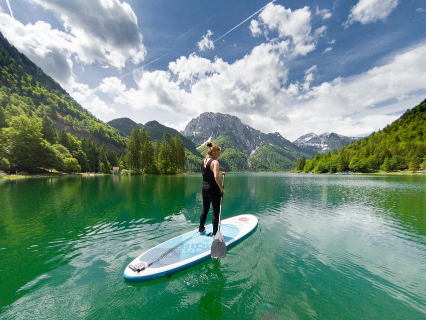 Half Day Stand-up Paddle Boarding (SUP) trip on Lake Predil - Who will enjoy this half-day outing