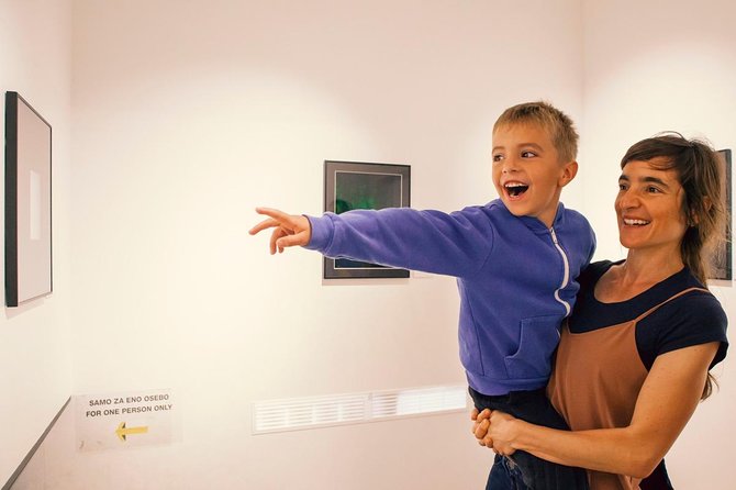 House of Illusions Ljubljana Entrance Ticket - The Ames room and the upside-down room