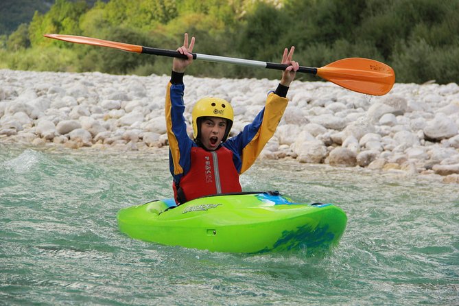 Kayak Course on Soca River - Reading the river’s Class I to Class V range