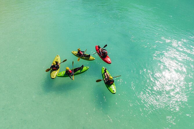 Kayak Course on Soca River - Getting ready for the Soča’s moving water