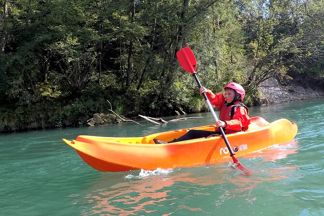 Kayaking in Bled - The Cliff Jump Stop Three-Quarters Along
