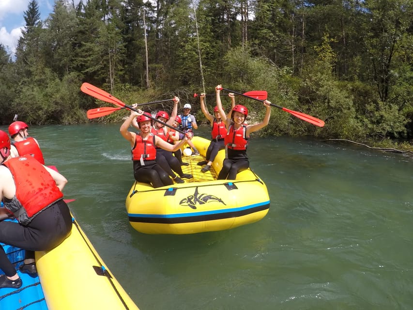 Lake Bled: Canyoning and Rafting Tour with Photos and Videos - Rafting on a clean Gorenjska river
