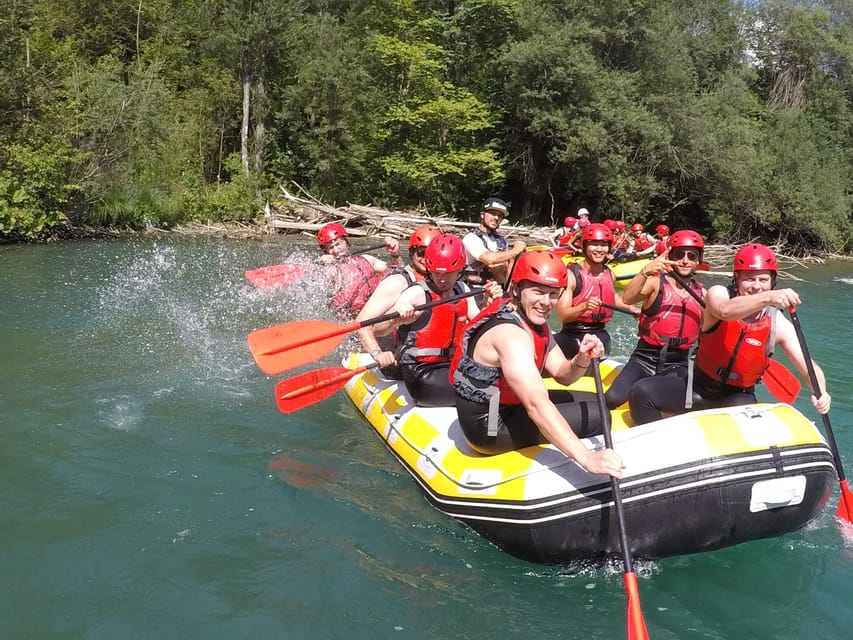 Lake Bled: Canyoning and Rafting Tour with Photos and Videos - The break between water activities