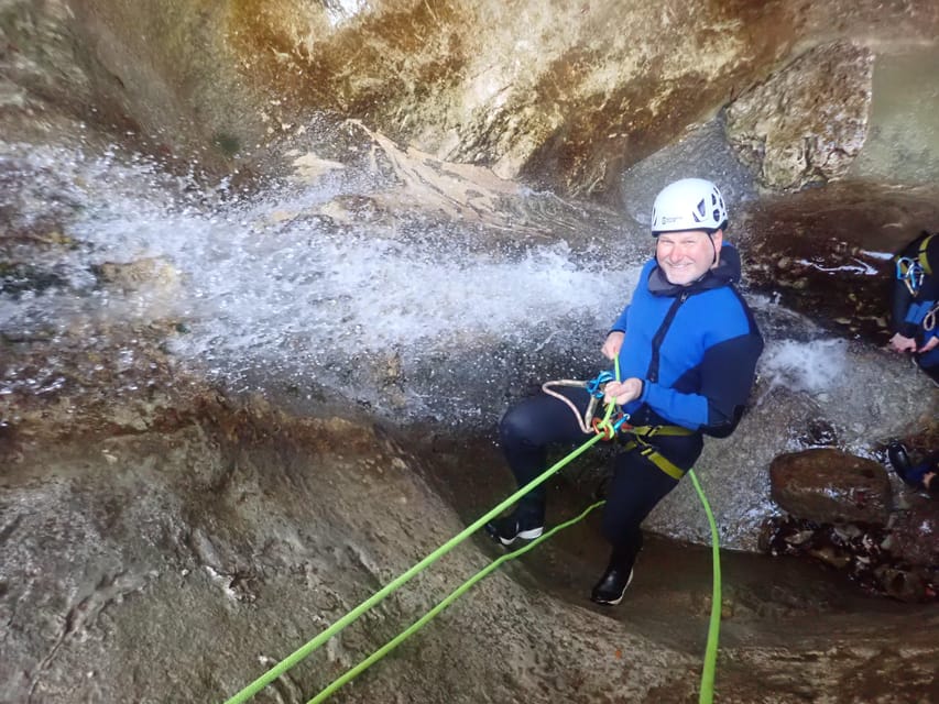 Lake Bled: Canyoning and Rafting Tour with Photos and Videos - Guides, language, and group atmosphere