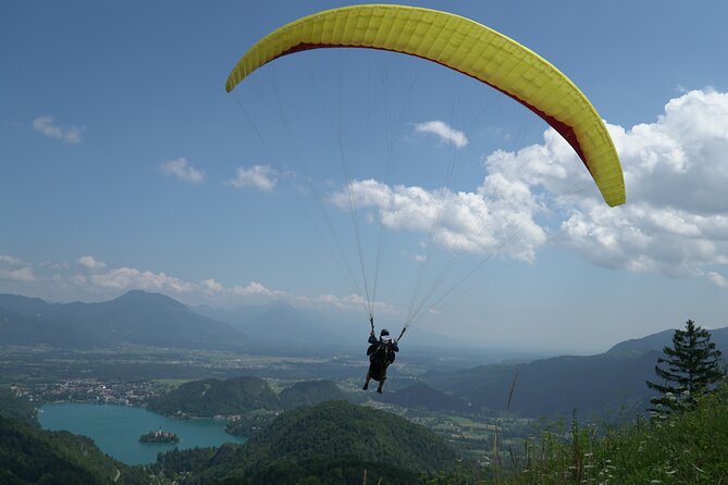 Lake Bled Tandem Paragliding - Key points at a glance