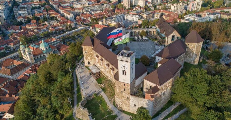 Ljubljana: Castle Entry Ticket with Optional Funicular Ride - Castle Grounds, Courtyards, and Old Stone Walls