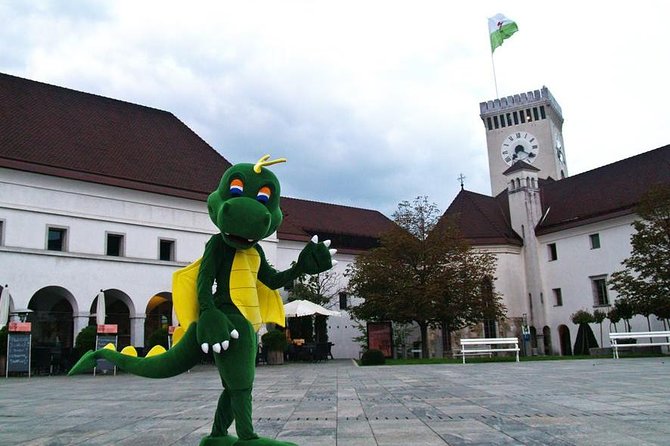 Ljubljana City Tour Including Ljubljana Castle - St. Nicholas Cathedral and its magnificent entrance