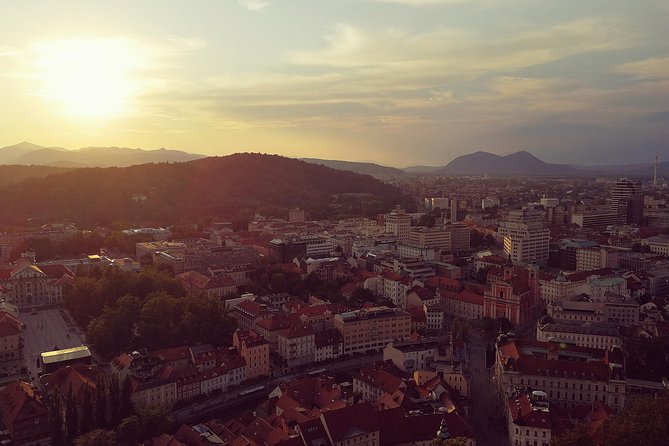 Ljubljana City Tour Including Ljubljana Castle - Riding the funicular to Ljubljana Castle