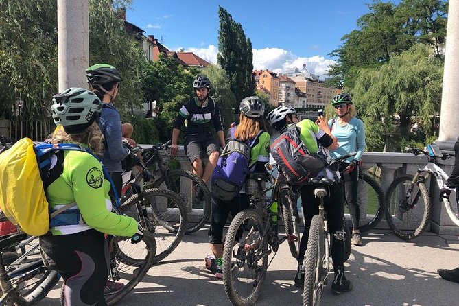 Ljubljana MTB Capital tour (e-bike enduro/all mountain) - Returning through Ljubljana’s Old Town