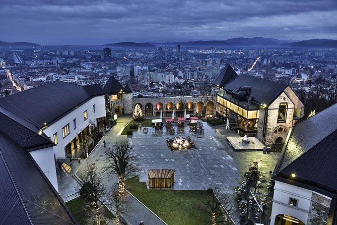 Ljubljana private walking tour with a local - Congress Square and the view toward Ljubljana Castle