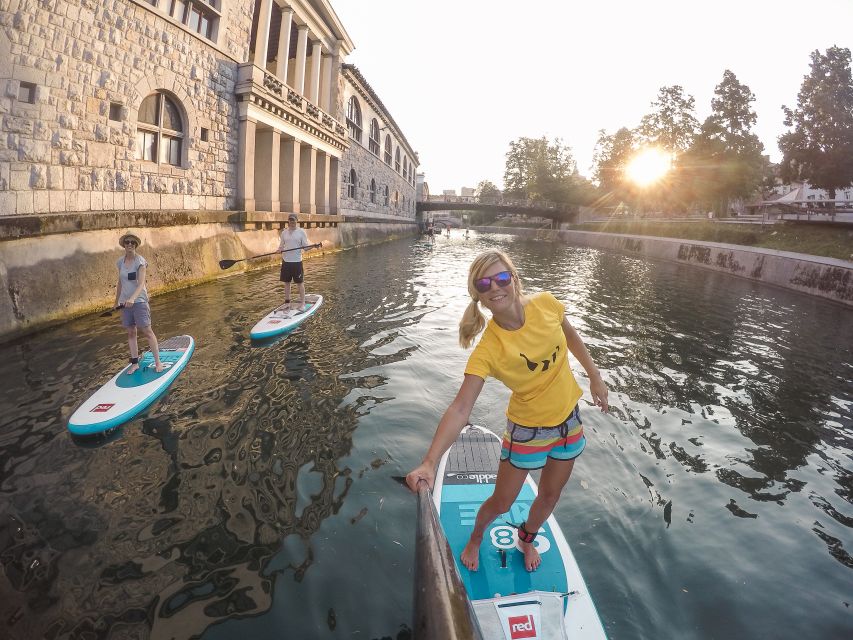 Ljubljana: Stand-Up Paddle Boarding Tour - Weather, clothing, and practical limits