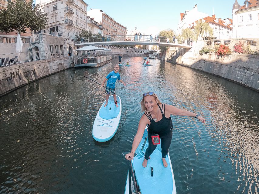 Ljubljana: Stand-Up Paddle Boarding Tour - Starting beside Špica Café