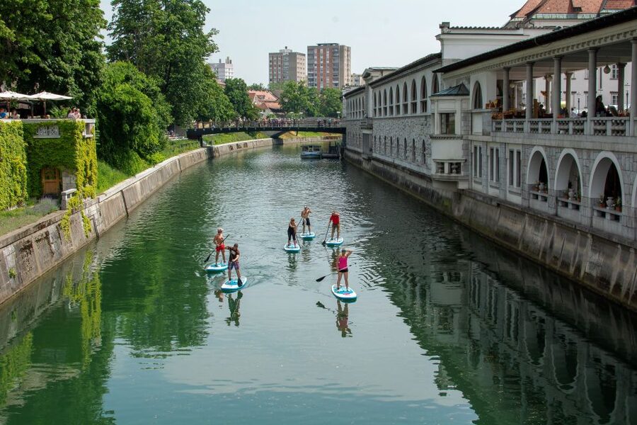 Ljubljana: Stand-Up Paddle Boarding Tour - Choosing the city route or the quieter side