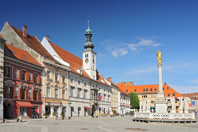 Maribor and Ptuj with entrance to Ptuj castle From Ljubljana - Maribor beside the Drava and Lent