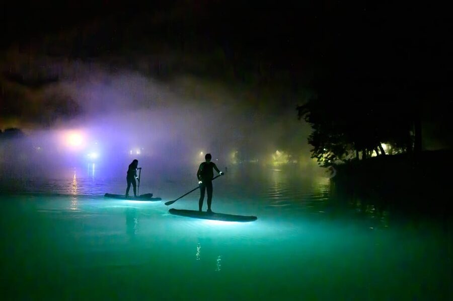 Most na Soci Evening SUP Excursion from Bovec - Why nighttime SUP at Most na Soci feels different