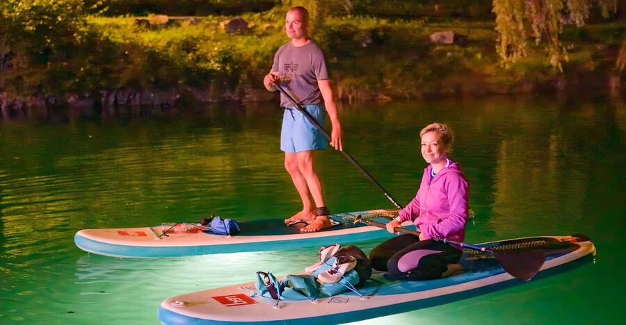 Most na Soci Evening SUP Excursion from Bovec - The 40-minute ride from Bovec to Most na Soci