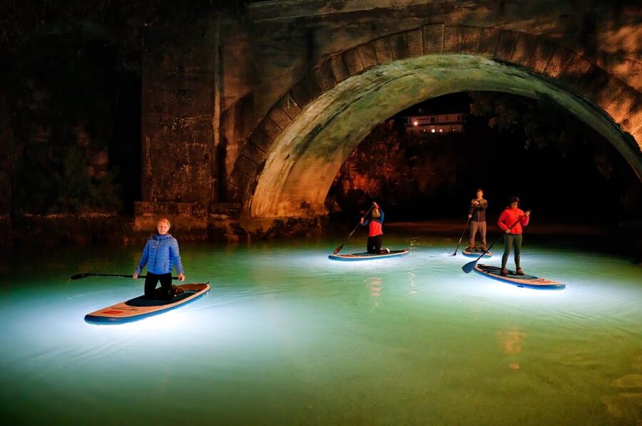 Most na Soci Evening SUP Excursion from Bovec - The canyon beach break and included snacks