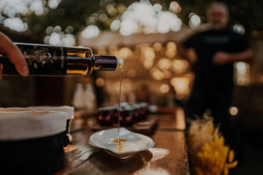 Olive Oil Tasting a Journey of Flavors and Aromas - The grove walk comes before the tasting table