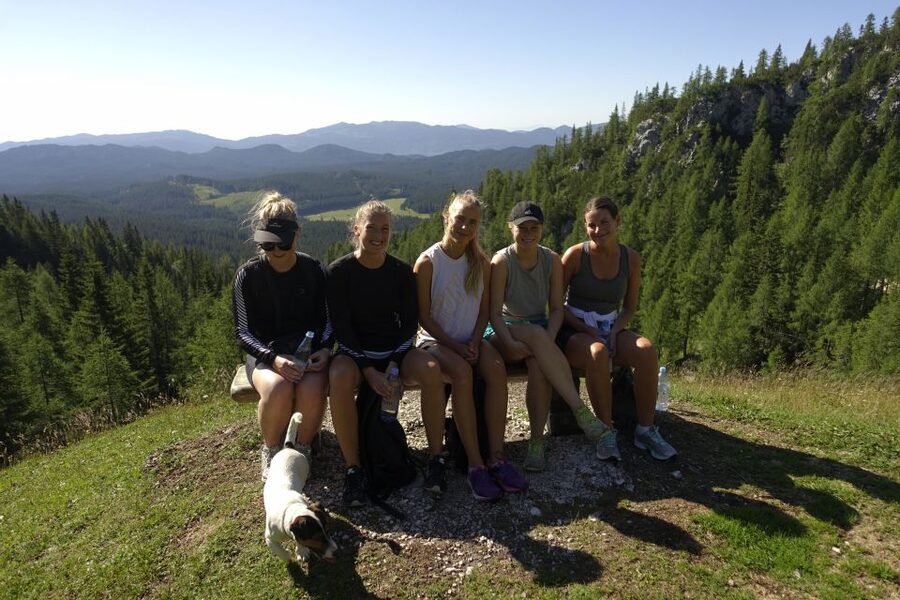 Panoramic Hike in Julian Alps - Food at the mountain hut