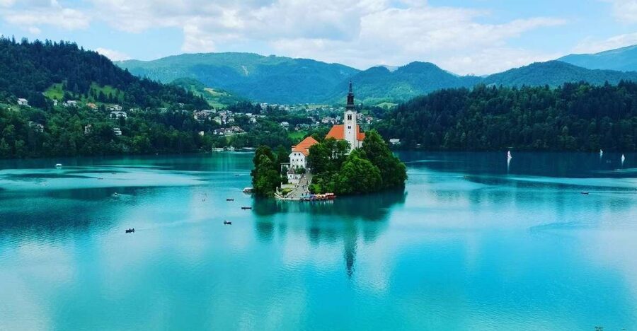 Postojna cave and bled lake day tour from Ljubljana - Entering Postojna Cave by train