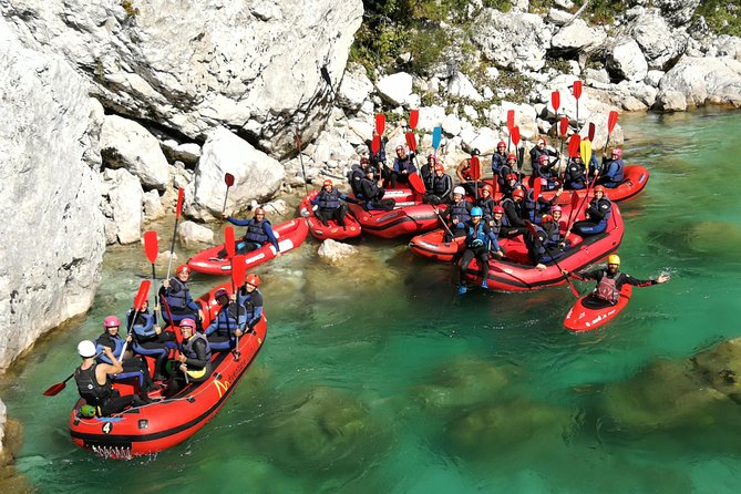 Premium RAFTING on Soca River. Photo service. Families welcome. - Starting at the HungaroRaft Base in Bovec