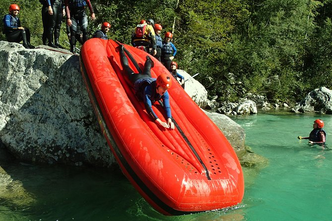 Premium RAFTING on Soca River. Photo service. Families welcome. - More Than Rapids: Swimming, Jumps, and the River Toboggan