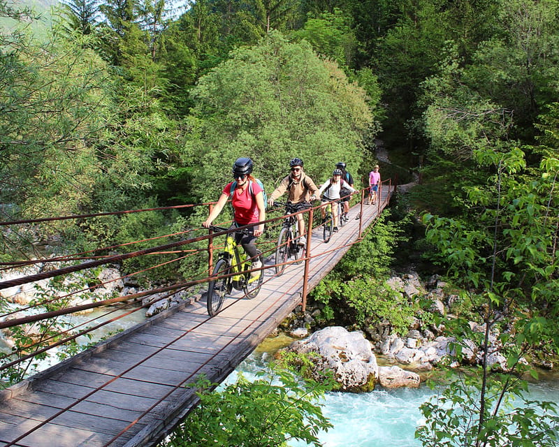 Private E-bike tour Soča valley: The ultimate explorer - From Čezsoča 71 into the Soča Valley