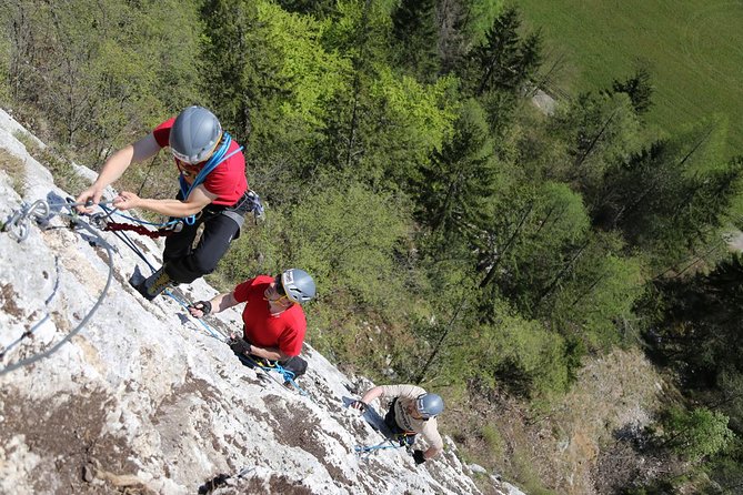 Quick Vertical Attraction - Via Ferrata Mojstrana - Route one: the grade B Aljaževa family ferrata