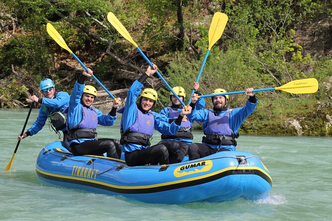 rafting on sava river in bled slovenia, the best rafting trip in the area - The guides make the difference