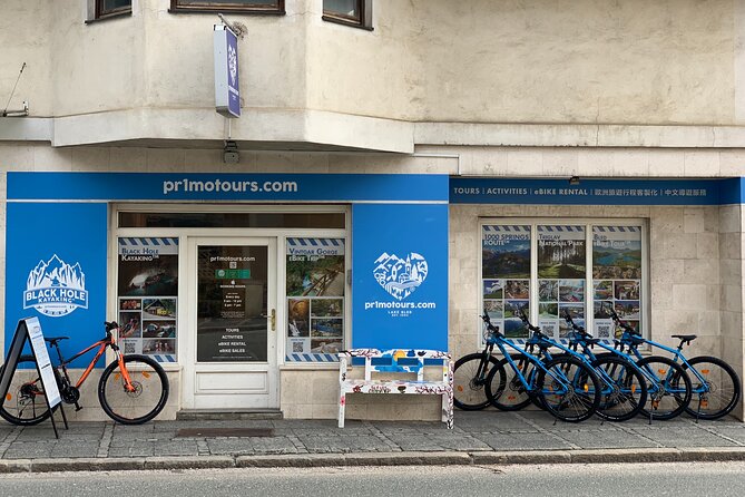 Rent a Mountain Bike in Bled - Picking Up the KTM Bike at Union Bus Station