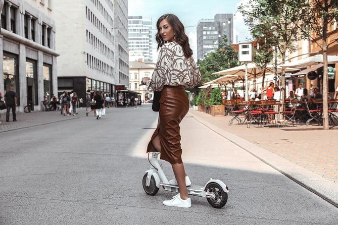 Rent Electric Scooter - Starting near Prešeren Square and the Ljubljanica