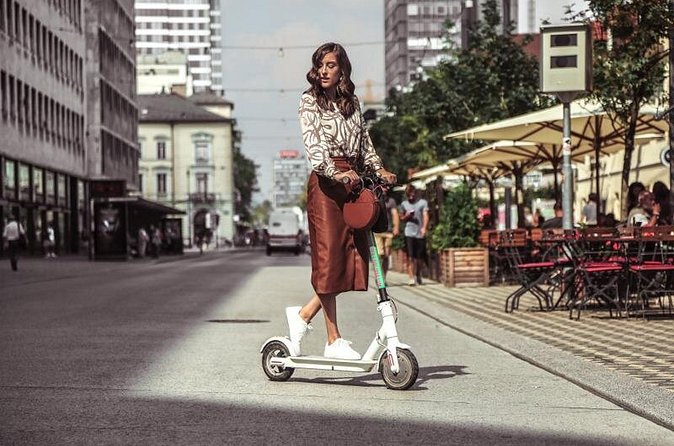 Rent Electric Scooter - Parks, rivers, and relaxed stops