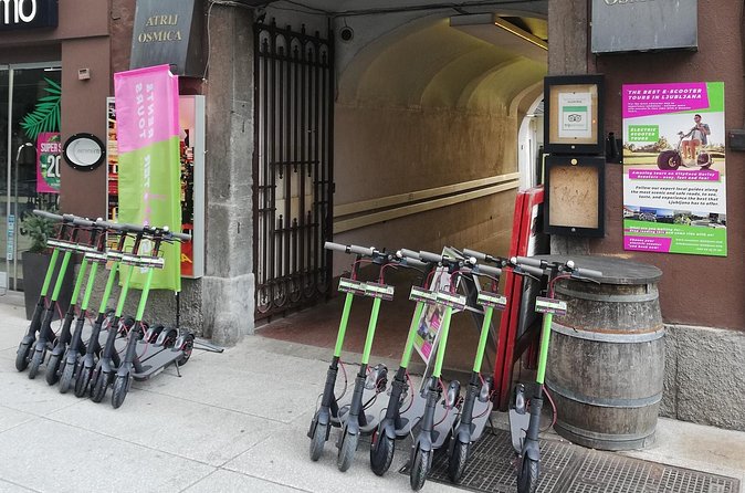 Rent Electric Scooter - The included charger makes a longer ride easier
