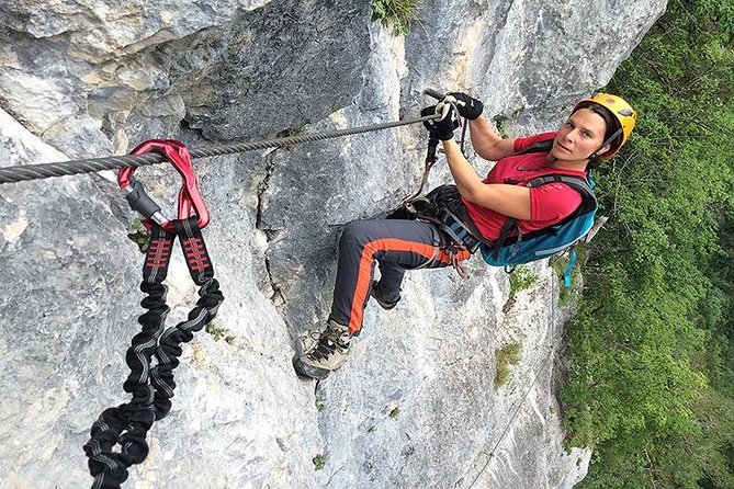 Rent Via Ferrata Sets and Mountaineering Equipment - What the climbing day may feel like