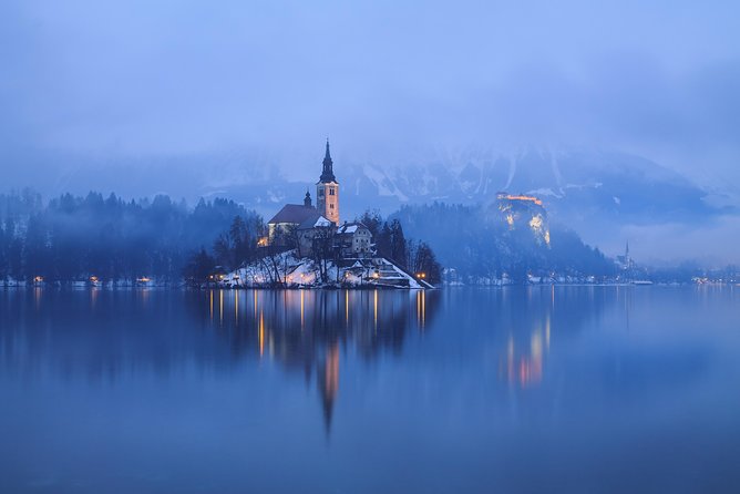 Slovenia in One Day: Lake Bled, Postojna Cave and Predjama Castle - Lake Bled and the Julian Alps